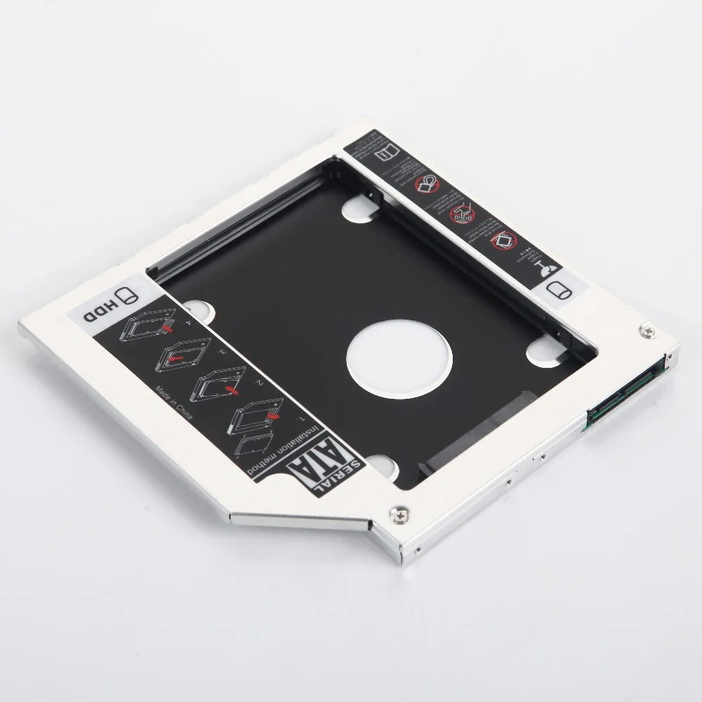 

9.5mm 2nd HDD SSD Hard Drive Optical bay Caddy Frame Adapter for Asus K56 K56c K56CM K56CB K56CA X556U F541UV