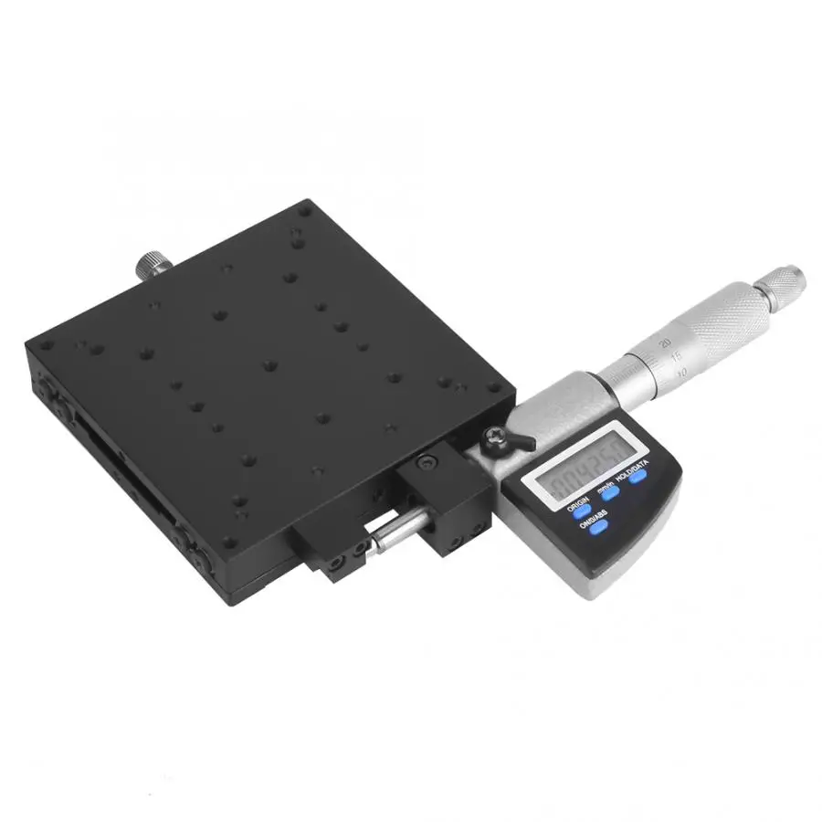 SEMX100-AS микрометр платформа цифровой дисплей 100x100 мм 0,001 мм Микрометр сценический микрометр ролик