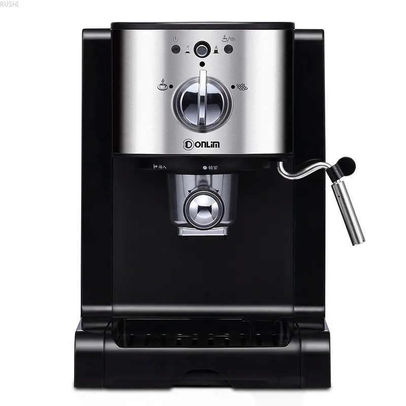 50HZ 220V Semi Automatic Coffee Machine Milk Frother Espresso Machine Espresso Cups Espresso Coffee Maker