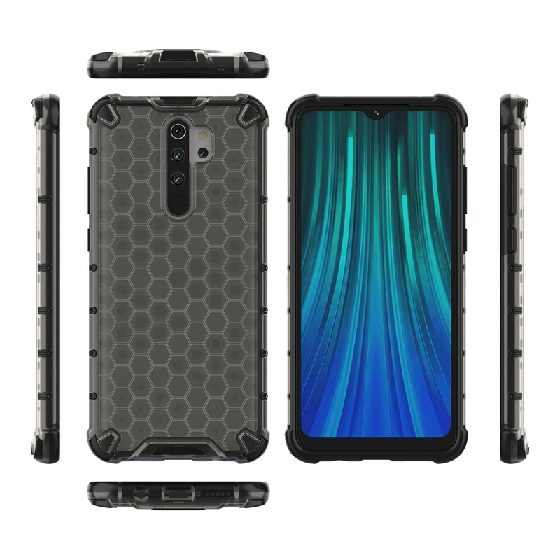 Противоударный защитный чехол для Xiao mi Red mi Note 8 Pro, мягкий силиконовый прозрачный чехол с Сотами из ТПУ, чехол s для Red mi Note8T Note7 8A mi A3, чехол