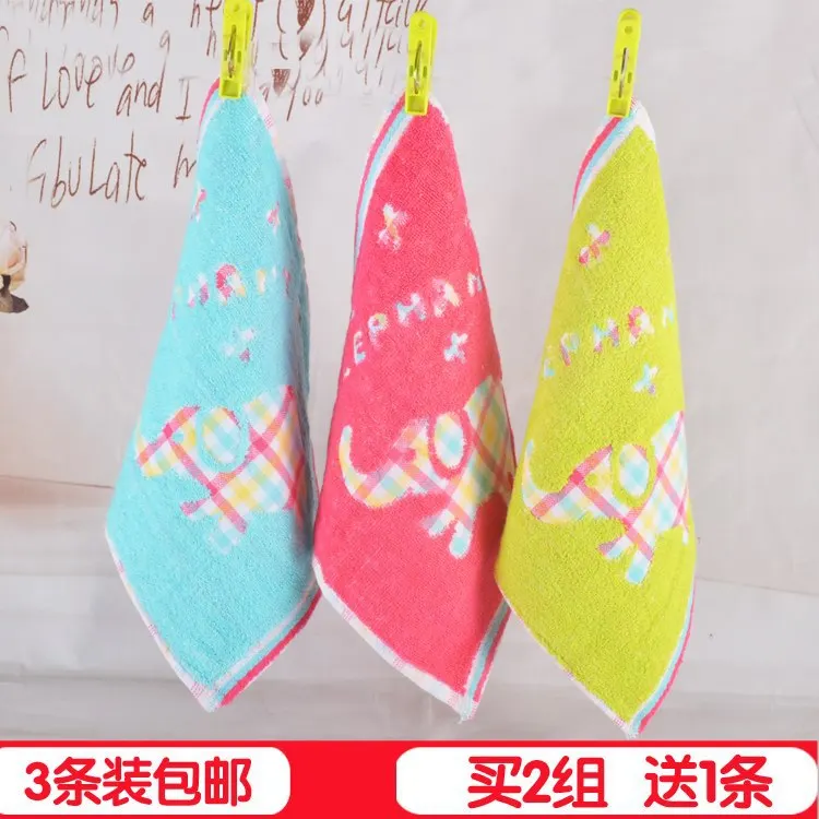 

JSH Cotton Square Square Cotton Children for Face Wash CHILDREN'S Cotton Xiaoping Webbing