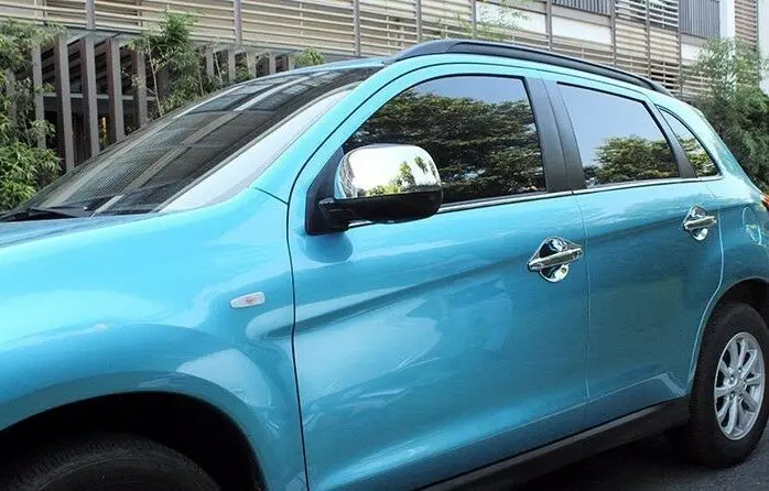 Хромированная крышка зеркала Накладка для Мицубиси ASX RVR Outlander sport 2010 2011 2012
