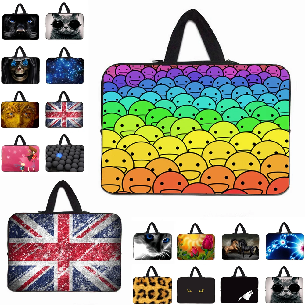 

Boys Girls 2019 Promotion Handle 10 12 13 14 15 17 15.6 13.3 inch Notebook Chromebook Carry Bag Case For Toshiba Macbook Air Pro