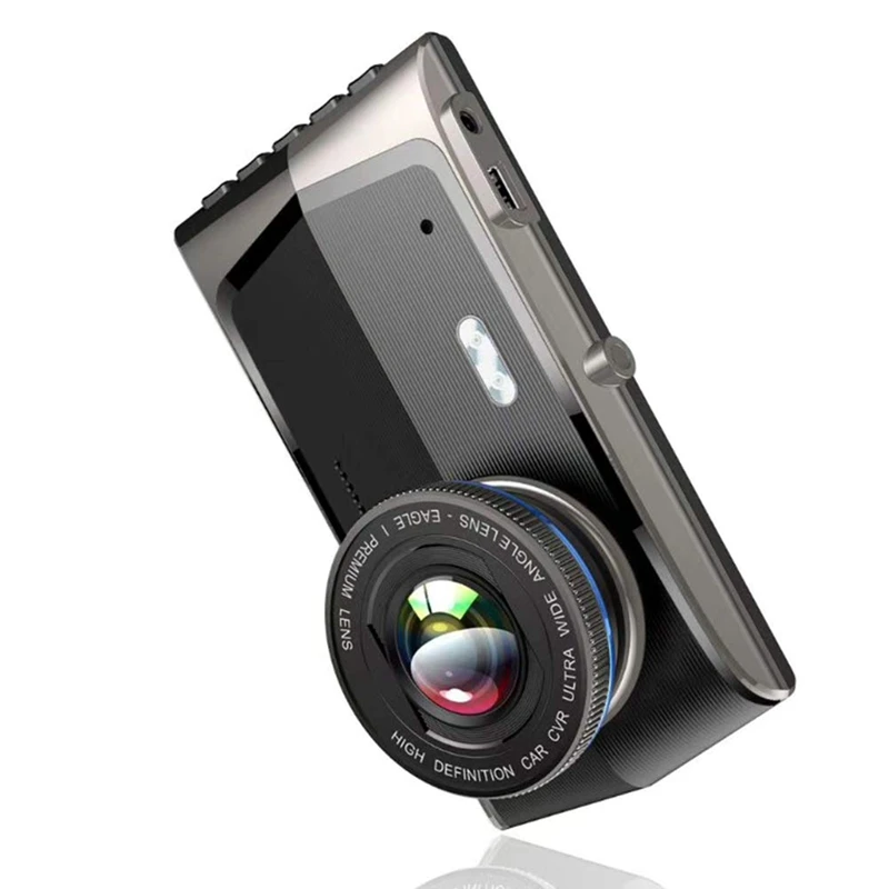 

4 inch Ips Press Screen Dual Lens Car Dash Cam Fhd 1920X1080P Car Dashboard Camera 170 Degree Wide Angle Driving Camera Recorder