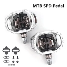 SPD педали PD-M545 MTB Горный XC бесклипсовый велосипед с SM-SH51 бутсы горный велосипед педали