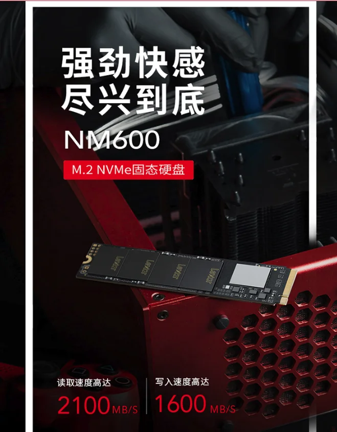 Lexar NVMe SSD PCIe Gen3x4 NM600 NM610 M.2 2280 TLC HDD 250 ГБ 500 1 ТБ 480 ГБ 960 Внутренний твердотельный диск для ноутбука