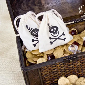 

Pirate Captain theme Birthday Party Halloween Costume Accessory baby shower Christmas Decoration favor Eye Patch candy gift bag