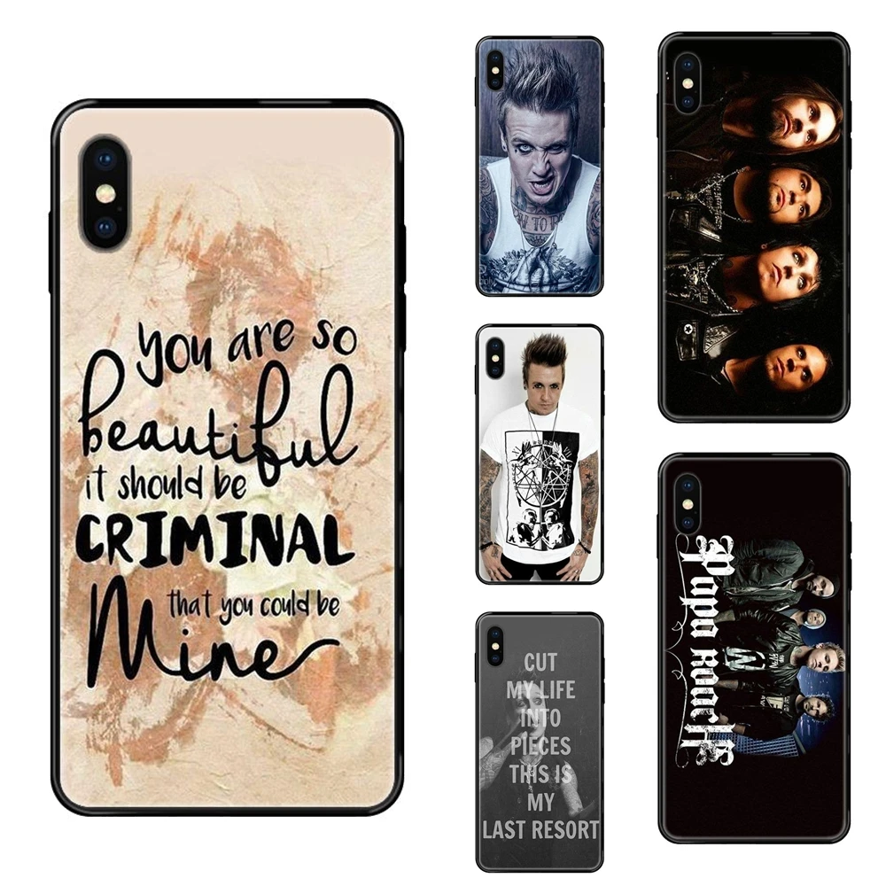 Papa Roach F.e.a.r. Роскошный черный мягкий чехол для телефона Fashion Band Colou Art Diy Redmi 3S 4X 4A 5 5A 6