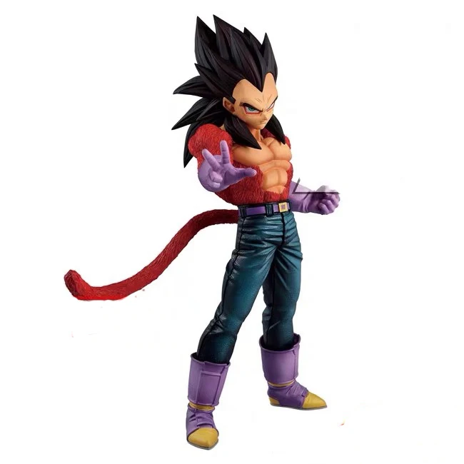 

Preorder January Banpresto Dragonball Figure Oversea limited Super Saiyan 4 Vegeta PVC Action Figure model Figurals