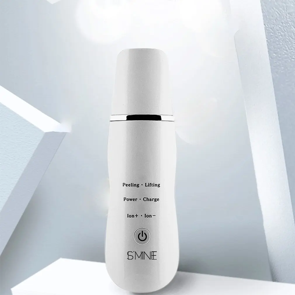  Independent Double Ultrasonic Shovel Clean Pore To Remove Blackhead Makeup Removal Cleaning Dirt Re