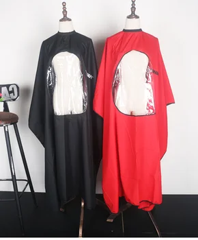 

Perspective Play Mobile Phone Cloth Hairdressing Cloth Salon Haircut Increase Perm Dyeing Waterproof Non-stick Large Hair Cloth