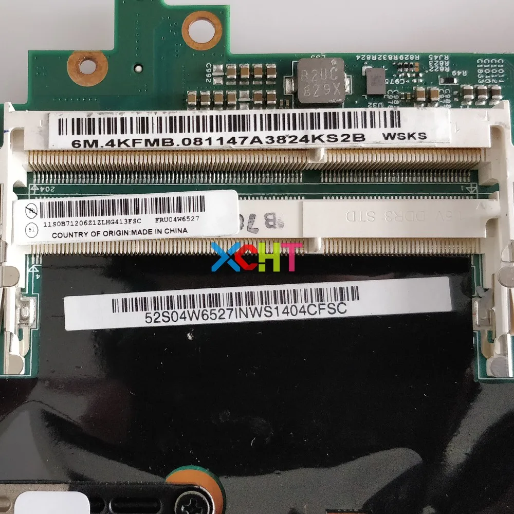 FRU: 04W6527 w I7-2640m cpu QM67 w GPU встроенный для lenovo Thinkpad T420s ноутбук ПК материнская плата