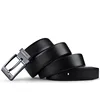 WilliamPolo Cowskin leather luxury strap male belts for men new fashion classice vintage pin buckle men belt High Quality ► Photo 2/6