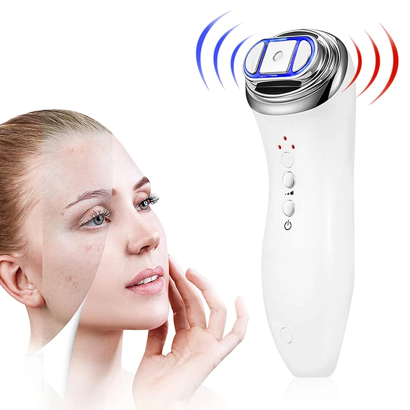 Mini HIFU Ultrasonic Machine RF EMS Microcurrent Skin Rejuvenation Face Tightening Lift Firm Wrinkle Remover Beauty Device | Красота и