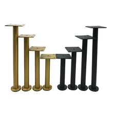 Adjustable furniture legs Titanium gold Stainless Steel Cabinet Sofa Bed dining table leveling Feets furniture Replacement parts