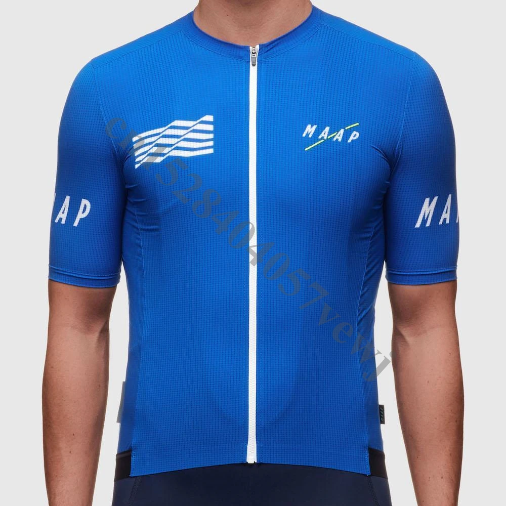 

2019 MAAP Cycling Jerseys Wave Point Men's Short Sleeve Bike Clothing Shirts MTB Quick dry Bicycle Wear Ropa Ciclismo Hombre