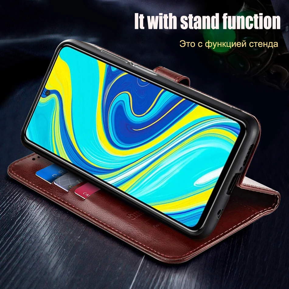 Flip Phone Case for Xiaomi Redmi Note 9s Case Wallet Cover for Redmi Note 9 Pro Max Leather Book Style With Card Holder leather wallet case leather case phone case leather phone case