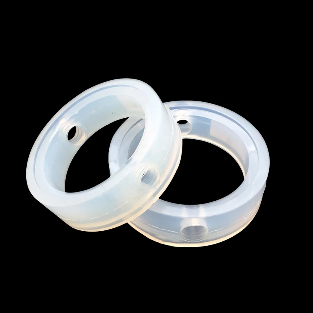 

Homebrew Sanitary Food Grade VMQ Silicone Sealing Ring Gasket Seal Replacement For 1.5" -8"Tri Clamp Butterfly Valve