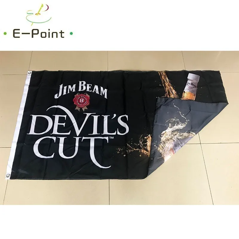 Флаг Jim Beam 3ft* 5ft(90*150 см) размер рождественские украшения для домашнего флага баннер подарки