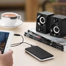 Настольный мини сабвуфер аудио проводной динамик USB питание Aux-In для музыки/игр/фильмов активный стерео звук для ноутбука/ПК