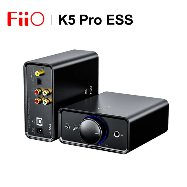 FiiO K7 K7BT Hi-res Audio HIFI Desktop DAC Headphone Amplifier Dual AK4493S  Bluetooth PCM384 DSD