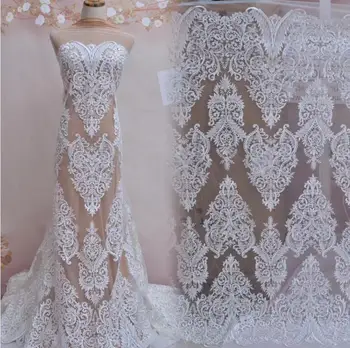 

best quality CiCi-11.9504 embroidered African Tulle Lace Fabric African French Lace Fabric with embroidery