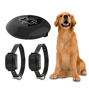 

Pet Dog Repeller Anti Barking Stop Bark Training Device Electronic Fence Pet Wireless Pet Trainer Bark Stop Adjustable Collar