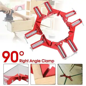 

90 Degree Right Angle Corner Holder Clip Multifunctional Picture Framing Holder Woodworking Clamp