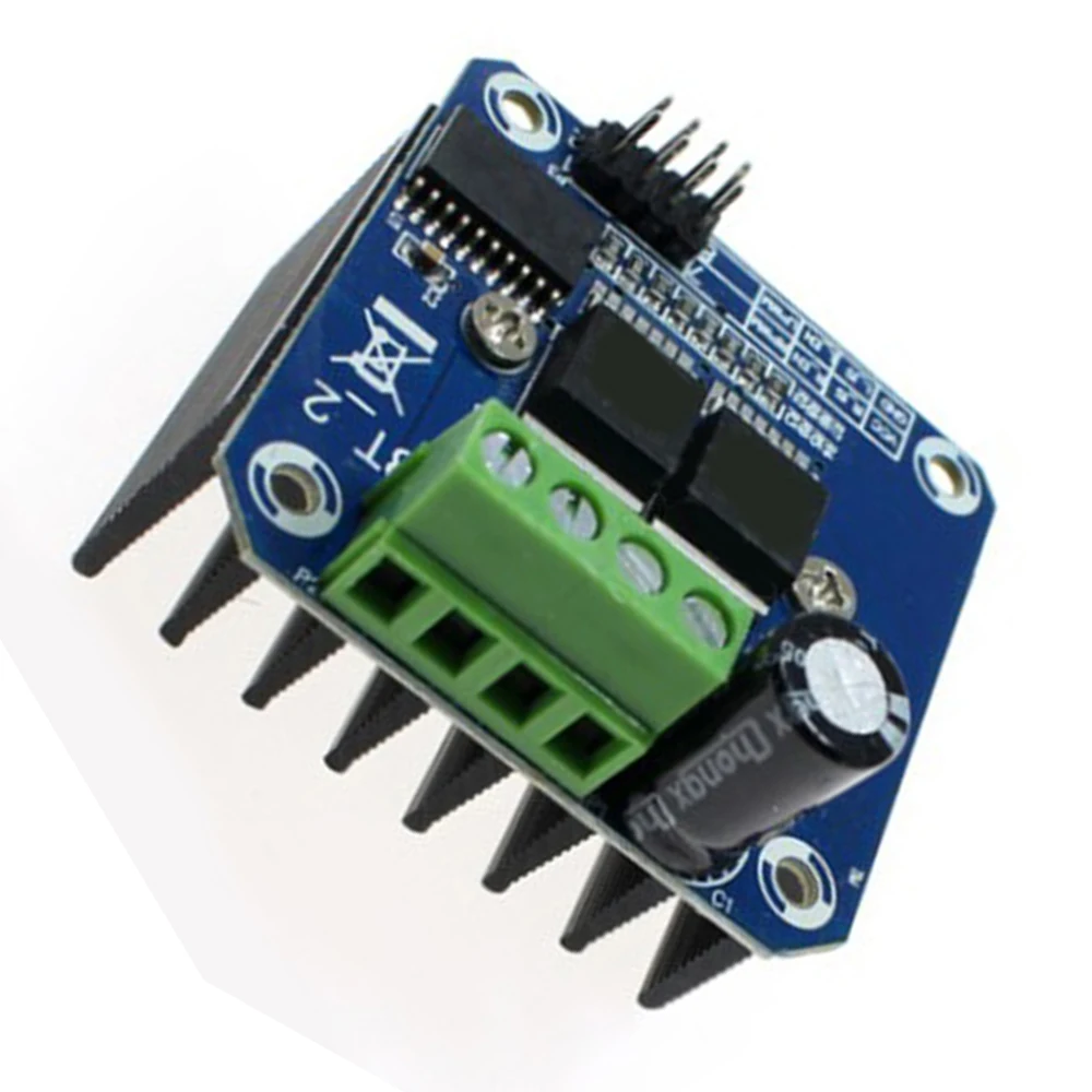 

PWM Motor Driver Module Heat sink 5.5V-27V Controller Board 25kHZ Parts