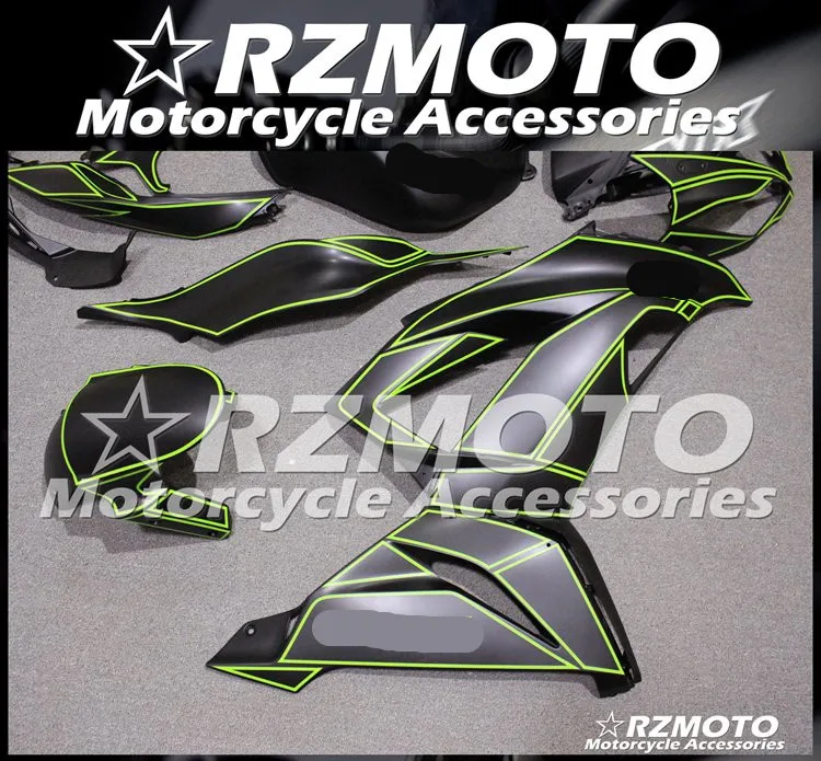 New Abs Motorcycle Fairing Fit For Kawasaki ZX6R 636 2013- Bodywork Injection mold Store No.0487