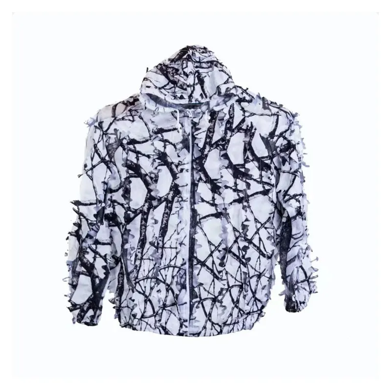 Охотничий костюм MENFLY для улицы с изображением снежных листьев незаметный