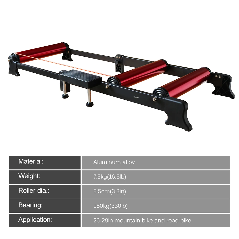 

Bike Training Station Indoor Fold Bicycle Cycling Exercise Station Fitness Roller Bike Trainer Roller Training Tool
