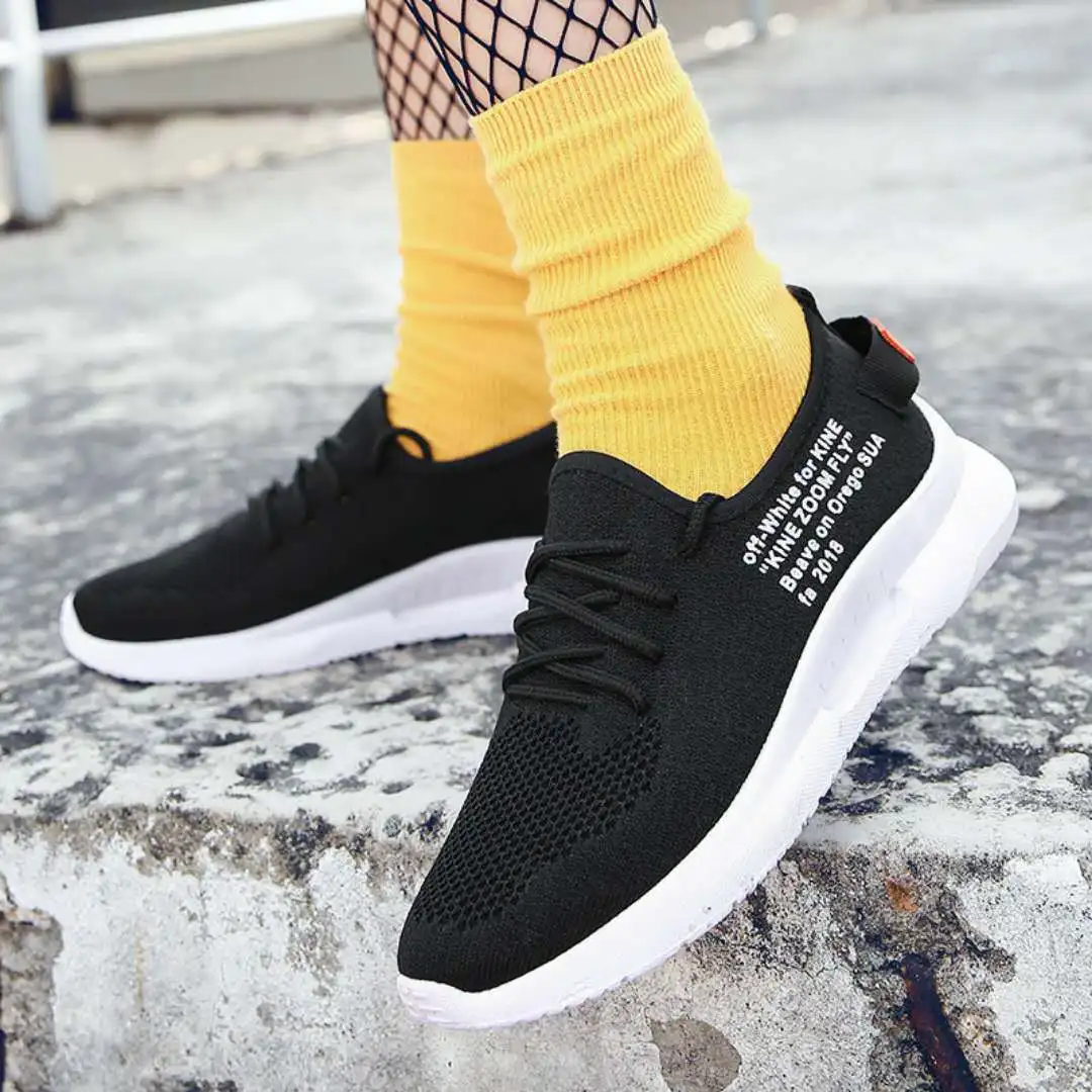 

WOMEN'S Shoes Spring And Summer Canvas Shoes White Shoes Sports Women's Fly Netting Surface Casual Running Shoes Mesh Shoes Wome