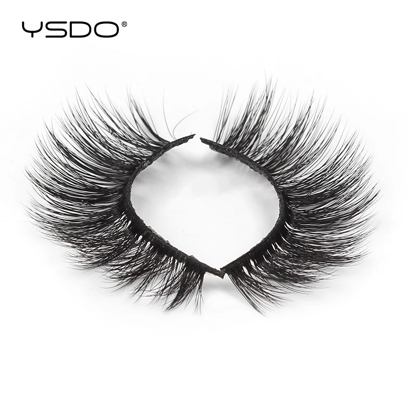 YSDO Lashes Wholesale 4/10/20/50/100 PCS Soft Thick Mink Eyelashes Natural Long False Eyelashes Makeup Wispy Faux 3D Mink Lashes