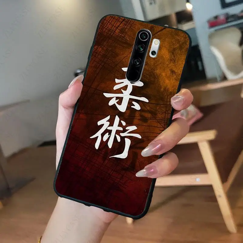 xiaomi leather case glass Japan aikido Judo Fitness Phone Case for redmi note8pro note7 note5 note6pro 7 7A 8 8A Note8T note9s note9pro Cellphones xiaomi leather case custom