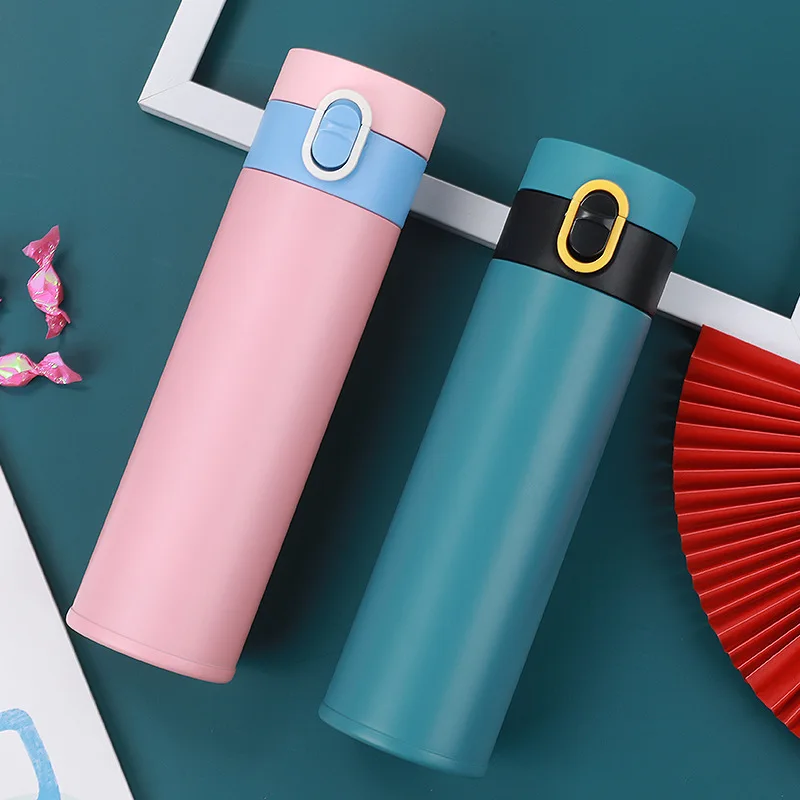 Bounce Cup Lovers Студенческая креативная чашка для воды из нержавеющей стали Изолированная чашка бизнес прямая чашка гидрофляга Изолированная кружка