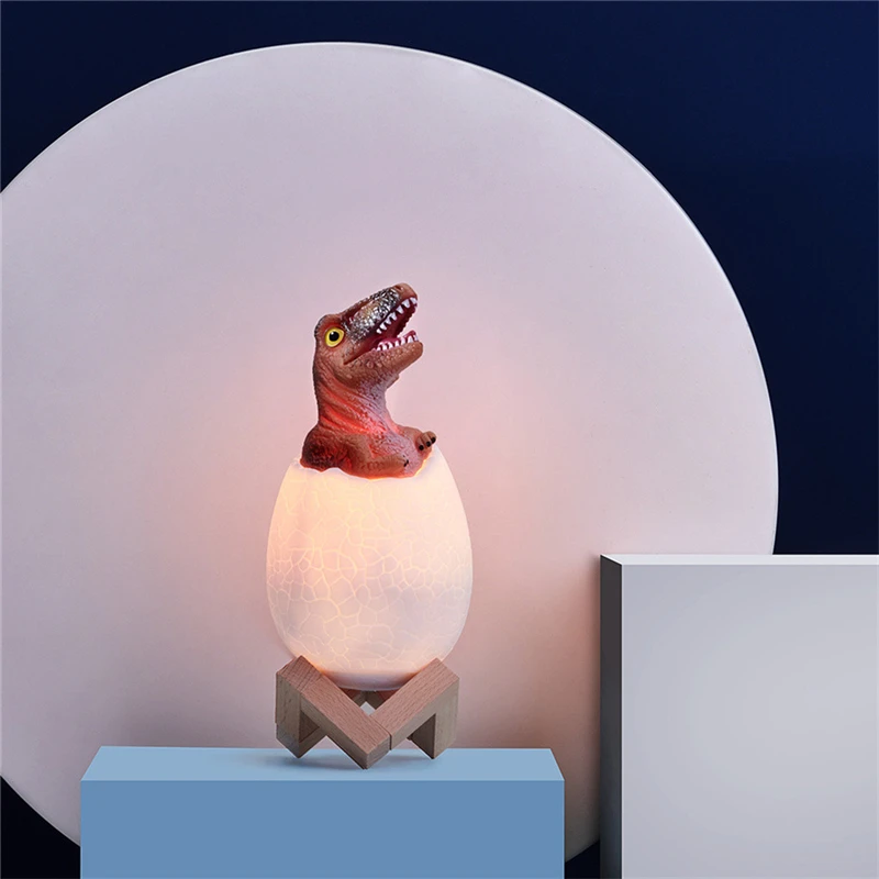 Dinosaur 3D Led Night Light Colorful LED Night Light Magical Control Lamp 16 Colours Changing Kid's Toys Lamparas 40DEC2013