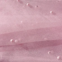 1 ярд 160 см в ширину, шелковая пряжа с бутонами и бутонами из бисера, юбка для свадебного платья, сетчатая кружевная ткань, американская сетчатая ткань