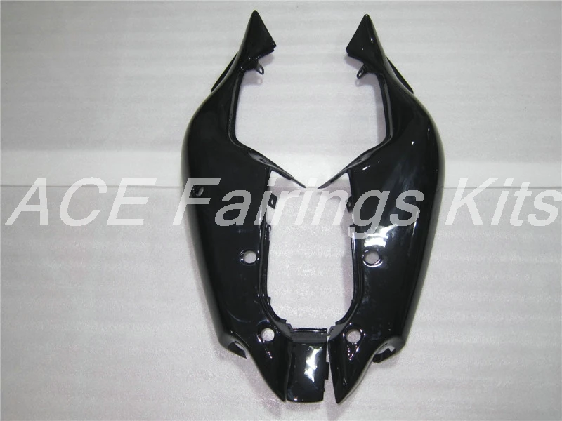 ABS обтекатель комплект подходит для Kawasaki Ninja ZX7R ZX-7R 1996-2003 96 97 98 99 00 01 02 03 Обтекатели набор на заказ все черные глянцевые