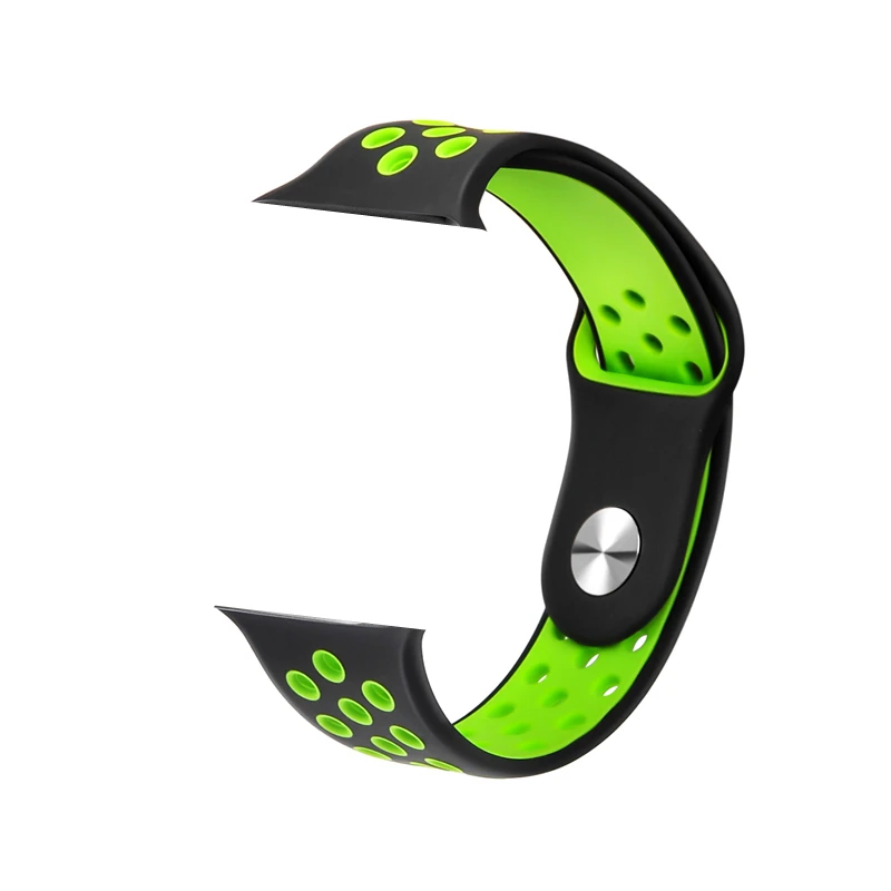 black green F8 F9 S226 Смарт часы браслет Сменный ремень умные аксессуары S226 красочный изящный ремешок для часов высокого качества - Цвет: black green