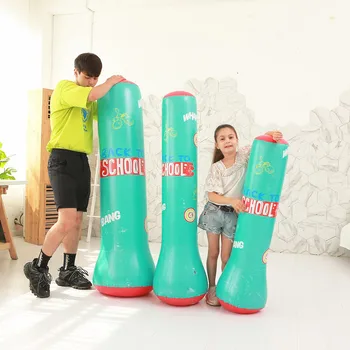 

Kids Adults Inflatable Boxing Post Toy Home Fitness Exercise Decompression Toy Inflatable Tumbler 1.2/1.5/1.6m