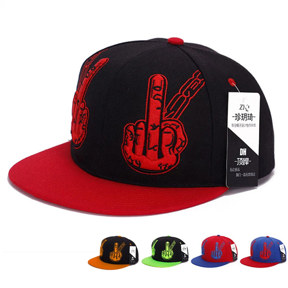 Baseball Caps Hiphop Hat Flat Brim Hats 