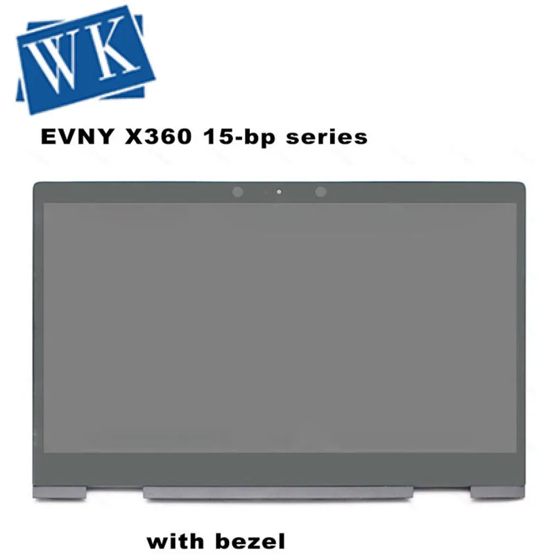 ^Cheap Touch Glass Digitizer LCD Display Screen Assembly+Bezel For HP ENVY x360 15-bp000nx 15-bp000ur 15-bp001nc 15-bp001ne 15-bp001nf
