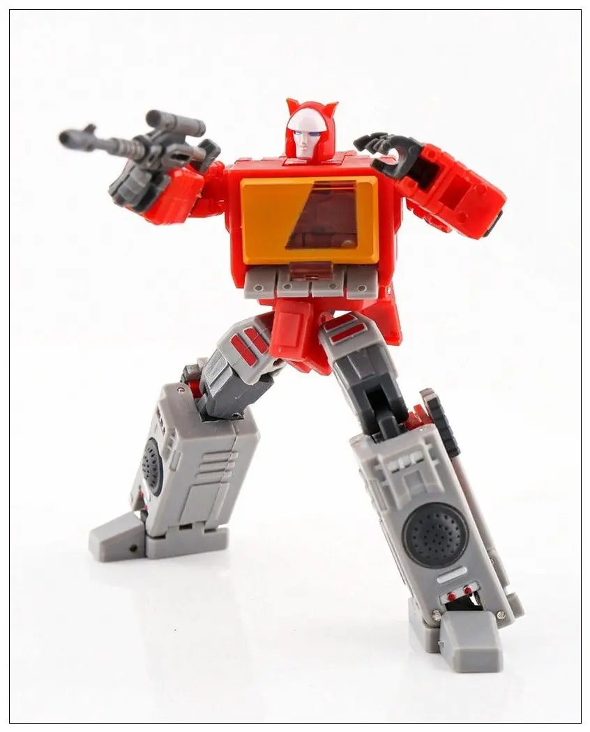 MS-TOYS MS-B17 фигурка робота стерео мастер мини бластер трансformeable