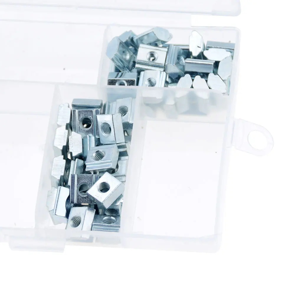 DOUBLES ECROUS M8/M10 POUR RAIL 38X40 PROFIL C