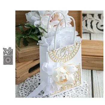 

JC Metal Cutting Dies Scrapbooking Garland Square Frame Stencil Craft Paper Knife Mould Blade Punch Card Make Mold Model Die Cut
