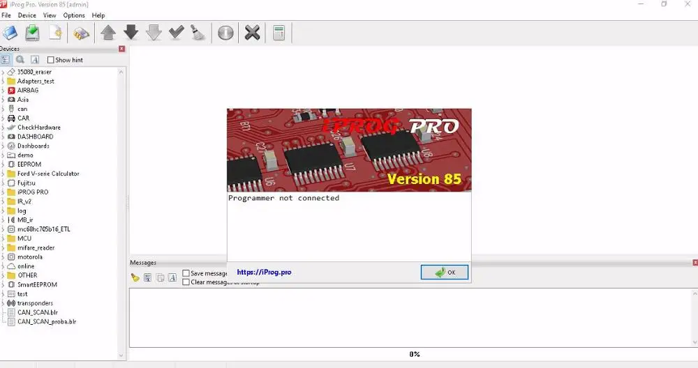 Iprog + v85 ключевой программист поддержка IMMO коррекция пробега сброс подушки