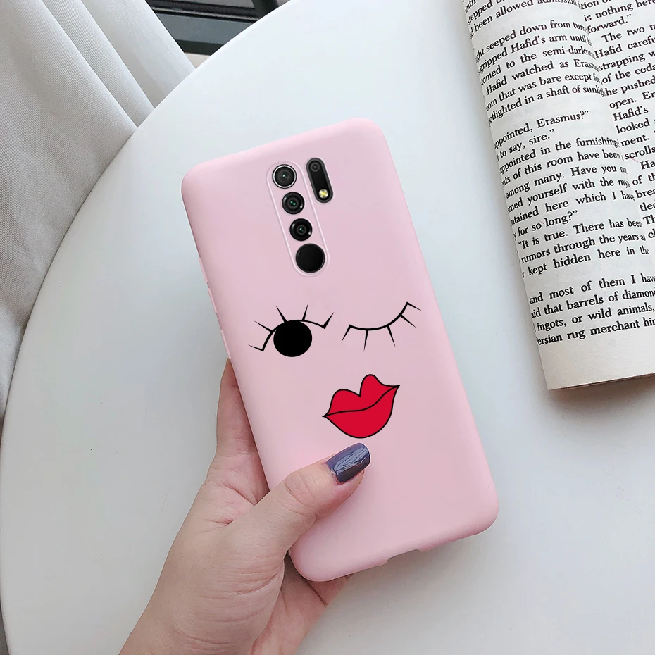 Silicone Soft Phone Back Protector Case Cover in Black