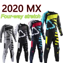 Комплект снаряжения для мотокросса 4 цвета MX мото-комплекты ATV Dirt Bike Джерси и брюки Supercross Enduro Jersey Set