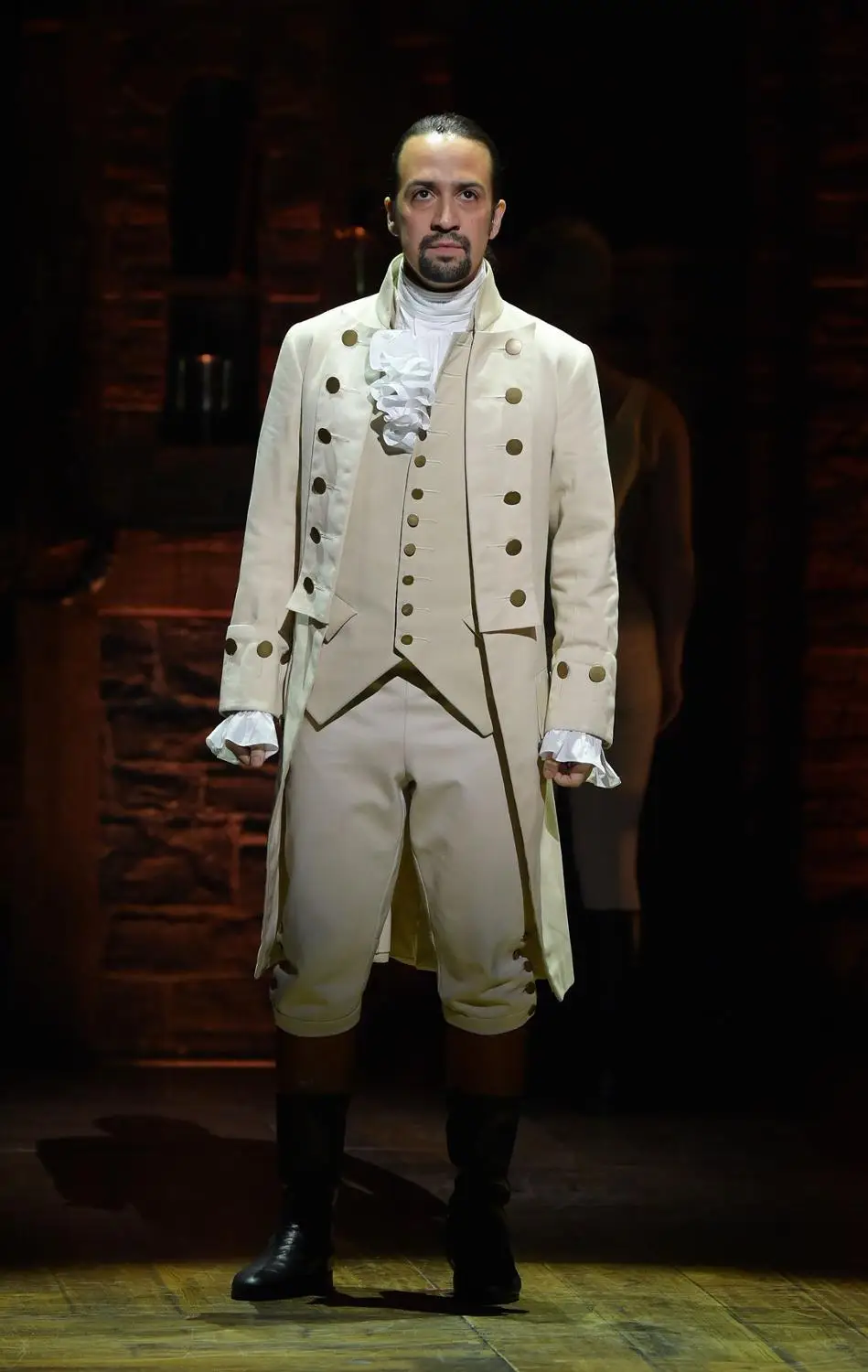 

Costumebuy musical Hamilton George Washington Drama Costume Civil War baroque Medieval Aristocrat Gentleman Suit Custom made